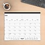 2027 Staples 21.75" x 17" Monthly Desk Pad Calendar, Black (ST12951-27)~#|#~47093A5A-2D31-4153-BEAF895B0B9B925B_sc7