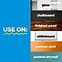 Post-it Easy Erase Plastic Adhesive Dry-Erase Whiteboard, 50' x 4' (7100195630)~#|#~4713CE8A-BD4F-402E-9D95D9E45E25651B_sc7