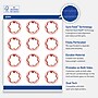 Avery Gold-Pink Bow Matte Blank Card, White, 120/Pack (S00-FFJ)~#|#~471FFEA4-88AF-499E-A7F37FE406712D2B_sc7
