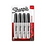 Sharpie Tank Permanent Marker, Chisel Tip, Black, 4/Pack (38264PP)~#|#~47271797-7CB5-47FE-9BCED21C45EC9FB5_sc7