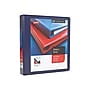 Staples Heavy-Duty 1.5-Inch D-Ring View Binder, Reinforced Spine, Holds Up to 350 Sheets, Blue, for Office & School~#|#~4751C241-0CEC-4CAB-AC50742D72EDA95B_sc7