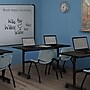 Regency Kobe 72"W x 30"D Foldable Training Room Table, Laminate, With Wheels, Ash Grey (MKFT7230AG)~#|#~4769294B-8CC9-4FE8-9935A1285B4BF213_sc7