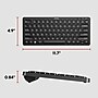 Staples TECH Mini Slim Wireless Keyboard, Black (ST63016)~#|#~47793831-0541-4E05-B5C8FB2A44565A79_sc7