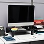 Mind Reader Adjustable Plastic Monitor/Laptop Stand, Black (PLMONST-BLK)~#|#~4782953E-1DC3-48F9-82DD9763B2CC66D8_sc7