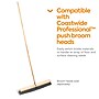 Coastwide Professional™ 60" Wood Push Broom Handle, Threaded Metal Tip (CW57741)~#|#~479CFDFB-DB64-4F1A-BB19BB19EFE5A86C_sc7