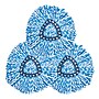 BISON LIFE Kleen Handler Microfiber Spin Mop Head Refill, Blue, 24/Pack (BPES-SPM-MFR-BL-L-1-24A)~#|#~47C50723-BE7F-4AC6-85A23DAD206A4216_sc7