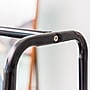 Iris 8.88" x 6.75" Garment Rack, Black Metal (596269) ~#|#~47C8F571-0B34-420E-8DB3DC7BFB7146F6_sc7