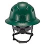 Ergodyne Skullerz 8964 PC-ABS Type II, Class C, 6-point Ratchet Suspension Full Brim Safety Helmet, Green (60565)~#|#~47DF19FE-7C79-4B7A-9F895CFF15B0E659_sc7