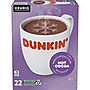 Dunkin' Milk Chocolate Hot Cocoa, 0.51 oz. Keurig® K-Cup® Pods, 22/Box (611247377215)~#|#~47E1361D-EC89-46EF-8BFB6B81CB6B2E1F_sc7