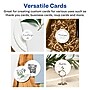 Avery Integrated Cards, 2" Dia., Matte White, 600/Box (95268)~#|#~47E4C24A-1ADD-43A8-A2B1D3F33892D78A_sc7