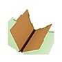 Pendaflex 30% Recycled Pressboard Classification Folder, 2-Divider, 2.5" Expansion, Legal, Light Green, 10/Box (23324R)~#|#~480ABD50-3277-41DE-8C901BC705E80291_sc7