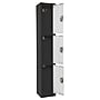 AdirOffice 72'' 3-Tier Black and White Storage Locker (ADI629-203-B-W)~#|#~480BB1B3-4E89-4EA3-BFA3CB1BE6CDFF08_sc7