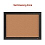 Staples Cork Bulletin Board, Black Frame, 23" x 17" (ST62835)~#|#~4816061F-543E-41DC-A7B9E37C2BAB1472_sc7