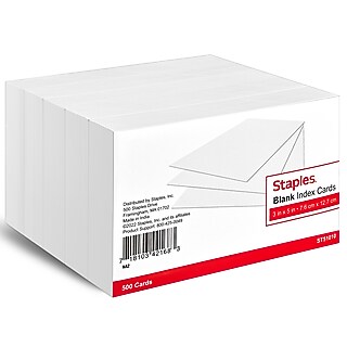staples index card binder Oxford Index Card File Box, 300-Card Capacity, Black (01351)