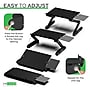 Uncaged Ergonomics WorkEZ Adjustable Keyboard Tray, Black (WEKTB)~#|#~48241734-8CB1-4493-9CFD80B717CC3965_sc7
