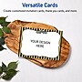 Avery Invitation Cards, 5" x 7", Gold & Black Stripes with Bow, 20/Pack (19479370940)~#|#~4827DF97-A79D-4A1D-A806101B03D33C38_sc7