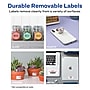 Avery Durable Removable Rectangle Multipurpose Labels, 1" x 2-5/8", White, 128/Pack (94201)~#|#~482C75C3-C2F1-40FB-95ECBE10B29F2AF6_sc7