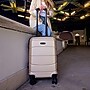 DUKAP Sense 24" Hardside Suitcase, 4-Wheeled Spinner, TSA Checkpoint Friendly, Champagne (DKSEN00M-CHA)~#|#~483085C4-3EB2-4828-B482655EC717F8AA_sc7