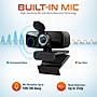 Delton C24 HD 1080p WebCam, Black (DCAM24BK)~#|#~48358BB1-58D4-4F0B-90C135D9D9B90DAC_sc7