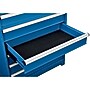Global Industrial Modular Drawer Cabinet, 9 Drawers, w/Lock, 36"W x 24"D x 57"H, Blue~#|#~48407C59-C327-4FAC-AFCFA9B49AF5BE49_sc7