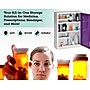 Viva Comfort Dual Lock Surface-Mount Medicine Medical Cabinet, 1.1 cu. ft., Purple (ADI999-04-PUR-MK)~#|#~485E613C-1E43-425E-B0267149347F3E4E_sc7
