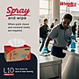 WypAll GeneralClean L10 Fabric Cleaning Wipers, 10.25" x 9", White, 250 Wipers/Box (42346)~#|#~486A0396-9F72-4D6F-AB2A02133E3B283B_sc7