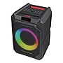 JVC Wireless Portable Bluetooth Party System Speaker with LED Lights and FM Radio, Black (SPPA200BT)~#|#~487B9705-CB7F-4CAE-AEFCD2601C2EEE95_sc7