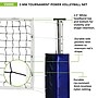 Champion Sports Tournament Volleyball Net, White/Black (VN600)~#|#~487F4948-6D8B-4570-BB032CB4672552B9_sc7