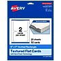 Avery Arched Rectangle Integrated Cards, Matte White, 50/Pack (19479399686)~#|#~4888E089-98BA-440F-B6C78F3F706AA77B_sc7