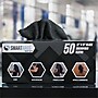 Monarch Smart Rags Microfiber Cloths, Black, 50 Cloths/Box (MONM930BK)~#|#~489F31AF-3803-4C0D-B8BB254F60EFAC6C_sc7