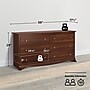 Prepac 29" Monterey 6 Drawer Dresser, Cherry (CDC-6330-K)~#|#~48C7A134-DA18-4848-AAA2A49019D5BE2A_sc7