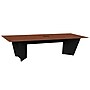 Regency Array 120"W x 48"D Conference Table with Grommet, Cherry/Black (ACT12048CHBK)~#|#~48D8E71C-4751-4DCE-B297D5A4952477C5_sc7