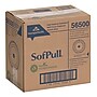 Georgia-Pacific SofPull® High Capacity Center-Pull Bath Dispenser, Splash Blue, 10.500"W x 6.750''D x 10.500"H~#|#~48ED584E-8F27-4712-B2AE54A65A280525_sc7