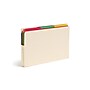Smead End Tab File Pocket, Reinforced Straight-Cut Tab, 1-3/4" Expansion, Manila Gusset, Legal Size, Manila, 25/Box (76114)~#|#~sp40302852_sc7