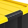 Iris 60 Quart Storage Container with Hinged Lid, Plastic, Yellow, 6/Pack (500277)~#|#~490C494D-CC96-489B-A250894834E51F46_sc7