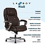 La-Z-Boy Niall AIR Lumbar Pro+ Ergonomic Faux Leather Executive Big & Tall Chair, 400 lb. Capacity, Dark Brown (60114-DBRN)~#|#~491392EA-0076-45CF-8C1339AD78DDAC14_sc7