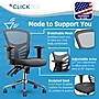 Click365 Ergonomic Mesh Swivel Task Chair, Grey (CCHR10002B)~#|#~491FF05B-AD3C-4932-830CE7005DB01519_sc7