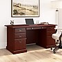 Bush Business Furniture 66"W Arlington Executive Desk with Drawers, Harvest Cherry (WC65566-03K)~#|#~4927E0D0-1AB8-483C-AAC580E141AD5BA5_sc7