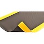 NoTrax Airug Anti-Fatigue Mat, 36" x 24", Black/Yellow (410S0523BY)~#|#~4931CACC-B44E-4497-8C997F3BB46A9535_sc7