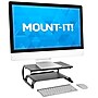 Mount-It! 2-Tier Monitor Stand, For Screens Up to 32", Black (MI-7361)~#|#~493770A6-E22A-4F5F-85A217331AC5D3F3_sc7
