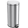 iTouchless SoftStep Round Stainless Steel Step Trash Can with Hinged Lid, 7.93 Gallon (IP08RSS)~#|#~4937740F-98EB-4ACA-AE01C17705725E2E_sc7