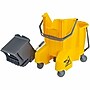 Unger SmartColor Plastic Split-Compartment Mop Bucket, 8-Gallon, Yellow (UNGCOMBY)~#|#~49631FEA-28C5-4E01-A01C7CC4590D94E7_sc7