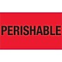 Tape Logic Climate Labels, "Perishable", 3" x 5", Flourescent Red, 500/Roll (DL1328)~#|#~496BAEA2-7C58-4CC5-A2860CBB4BB74ADF_sc7