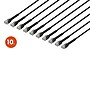 Intellinet Network Solutions 10ft CAT-6 Ethernet Cable, 23 AWG, Black, 10/Pack (ICI745215)~#|#~4970A39F-D02F-459B-9BA509BA9667513B_sc7