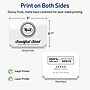 Avery Integrated Cards, 3.5" x 5", Glossy White, 40/Pack (95340)~#|#~49870BC8-1749-453F-9842B831AD773955_sc7