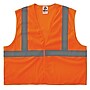 GloWear 8205HL-ECO High Visibility Sleeveless Vest, ANSI Type R Class 2, Orange, L/XL, (21995)~#|#~498B339E-D283-45E1-92B7688249FCCEBD_sc7