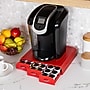 Mind Reader Plastic Single Serve Coffee Pod Storage Drawer, 36 Pod Capacity, Red (TRAY6-RED)~#|#~498D9A5F-8BA5-47AA-B371CBA799545682_sc7