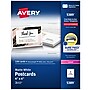 Avery Postcards, Matte White, 4" x 6", Laser, 100/Pack (5389)~#|#~498F7091-8BFF-4EB2-B67D4E533FB4E2D0_sc7