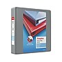 Staples Heavy-Duty 2-Inch D-Ring View Binder, Reinforced Spine, Holds Up to 450 Sheets, Gray, for Office & School~#|#~49A058DA-0FA4-42EE-9BDB97514441D595_sc7