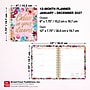 2027 BrownTrout Floral Inspirational 6.5" x 7.8" Calendar Year Weekly Standard Planner, Multicolor (9798330713042)~#|#~49A54616-972E-4CF4-B2A77955C150E120_sc7